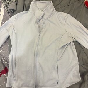 Mondetta Women's Light Blue Zip Up